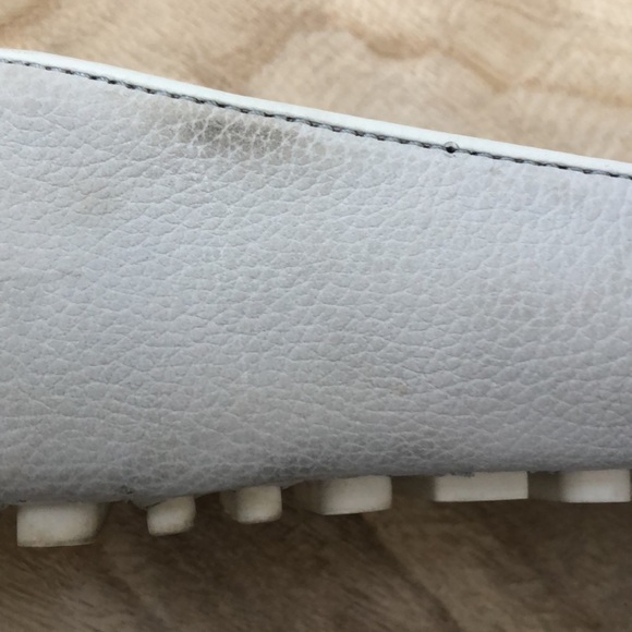 Cole Haan Ivory Driving Moccasins Loafers Size 5 1/2 - Picture 7 of 12